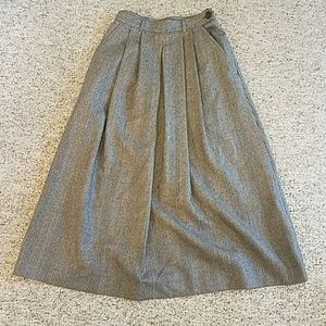 Vintage Wool Skirt
